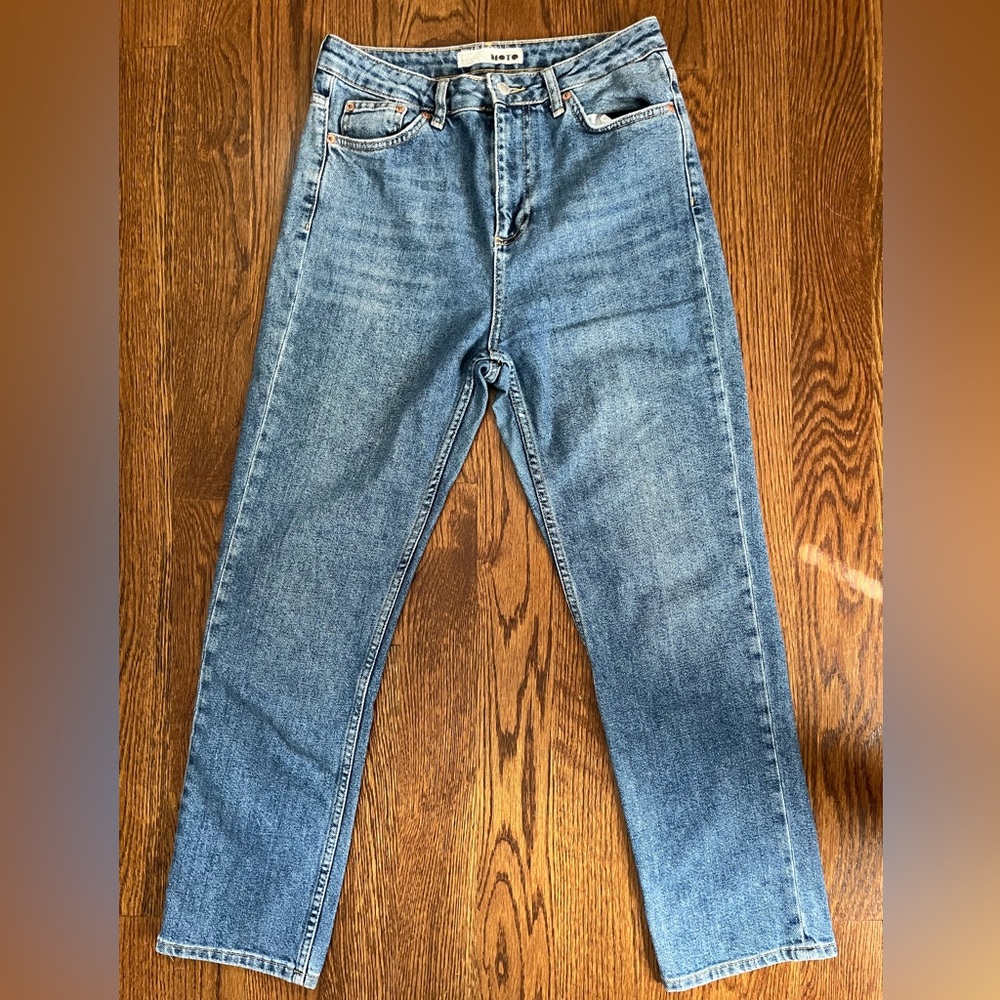 Topshop Moto Med Wash Denim size 30